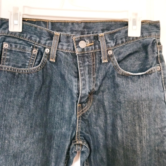Levi's Straight Fit Jeans SZ 29x30 EUC - Picture 3 of 5